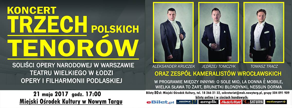 Koncert Trzech Tenorów