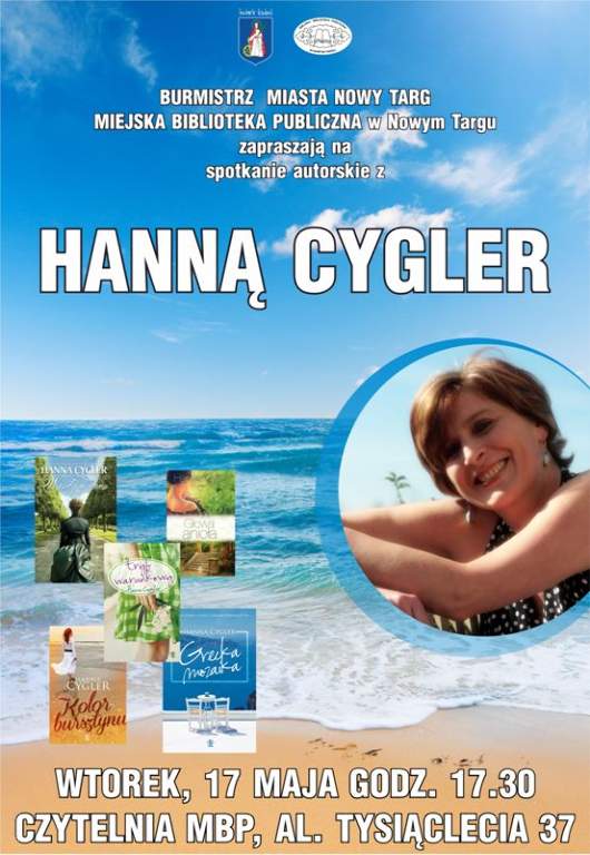 Hanna Cygler - spotkanie autorskie