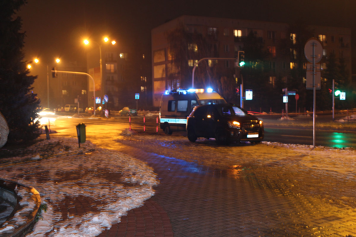 Wypadek drogowy pod MOKiem - nowotarżanin ukarany mandatem