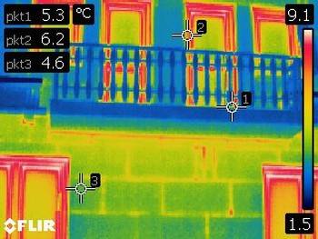 Kamera termowizyjna zbada izolację w twoim domu