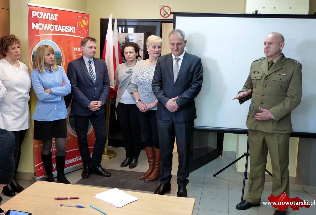 Inauguracja kwalifikacji wojskowej w 2018 r. na terenie powiatu nowotarskiego