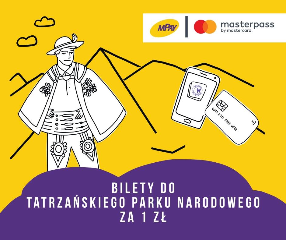 Bilety do Tatrzańskiego Parku Narodowego - za złotówkę i w aplikacji mobilnej
