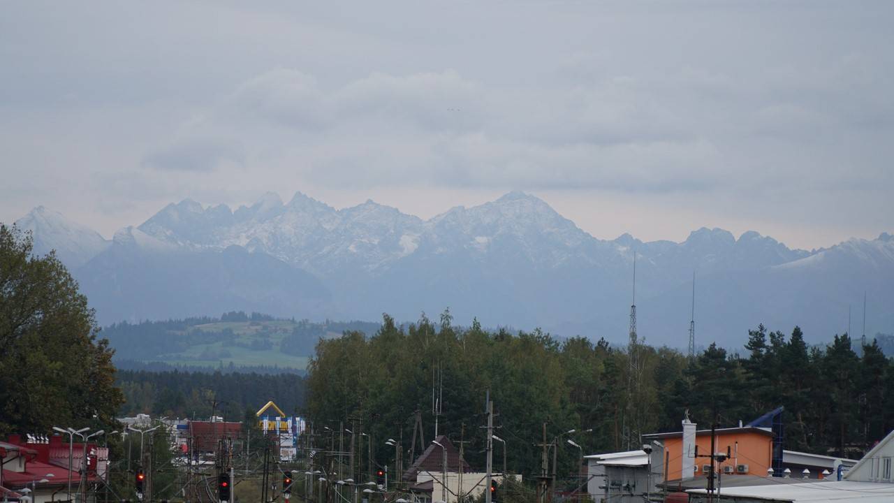 Idzie jesień - w Tatrach spadł pierwszy śnieg