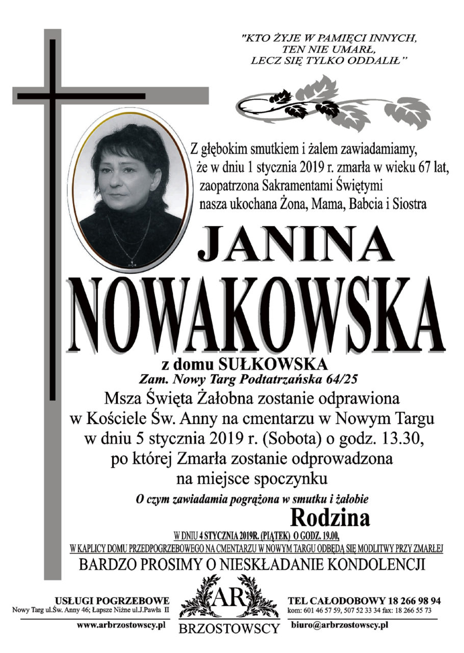 Janina Nowakowska