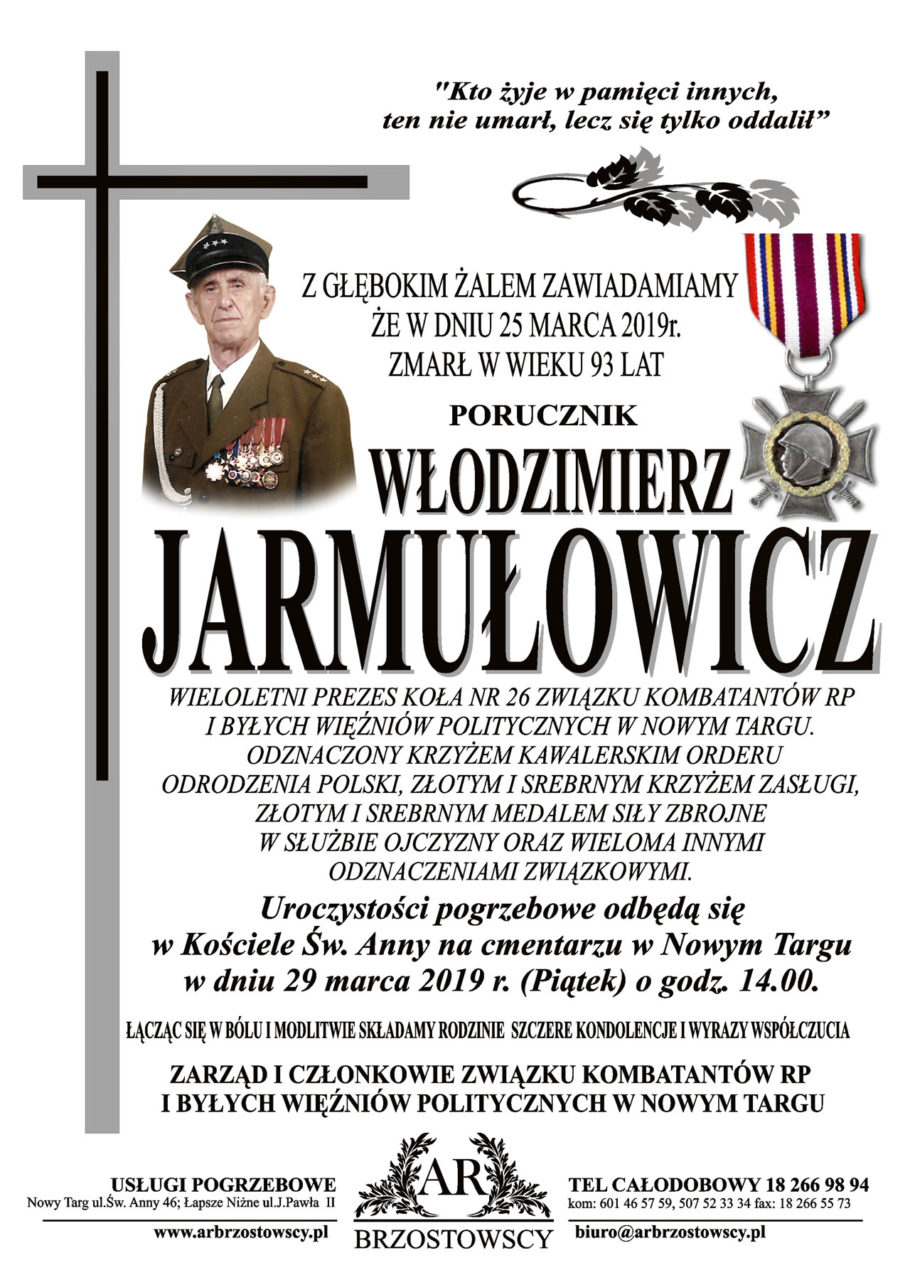 por. Włodzimierz Jarmułowicz