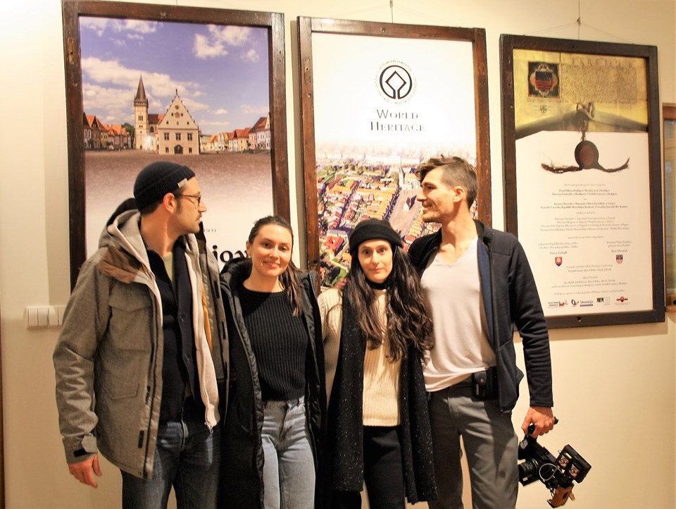 Francuska ekipa filmowa w Muzeum Podhalańskim w Nowym Targu