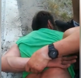 Pijany Armeńczyk rzucił się na policjanta
