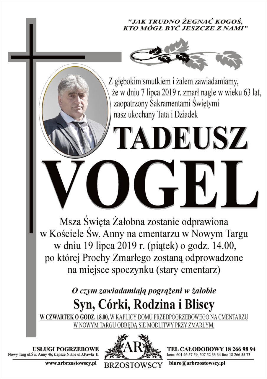 Tadeusz Vogel