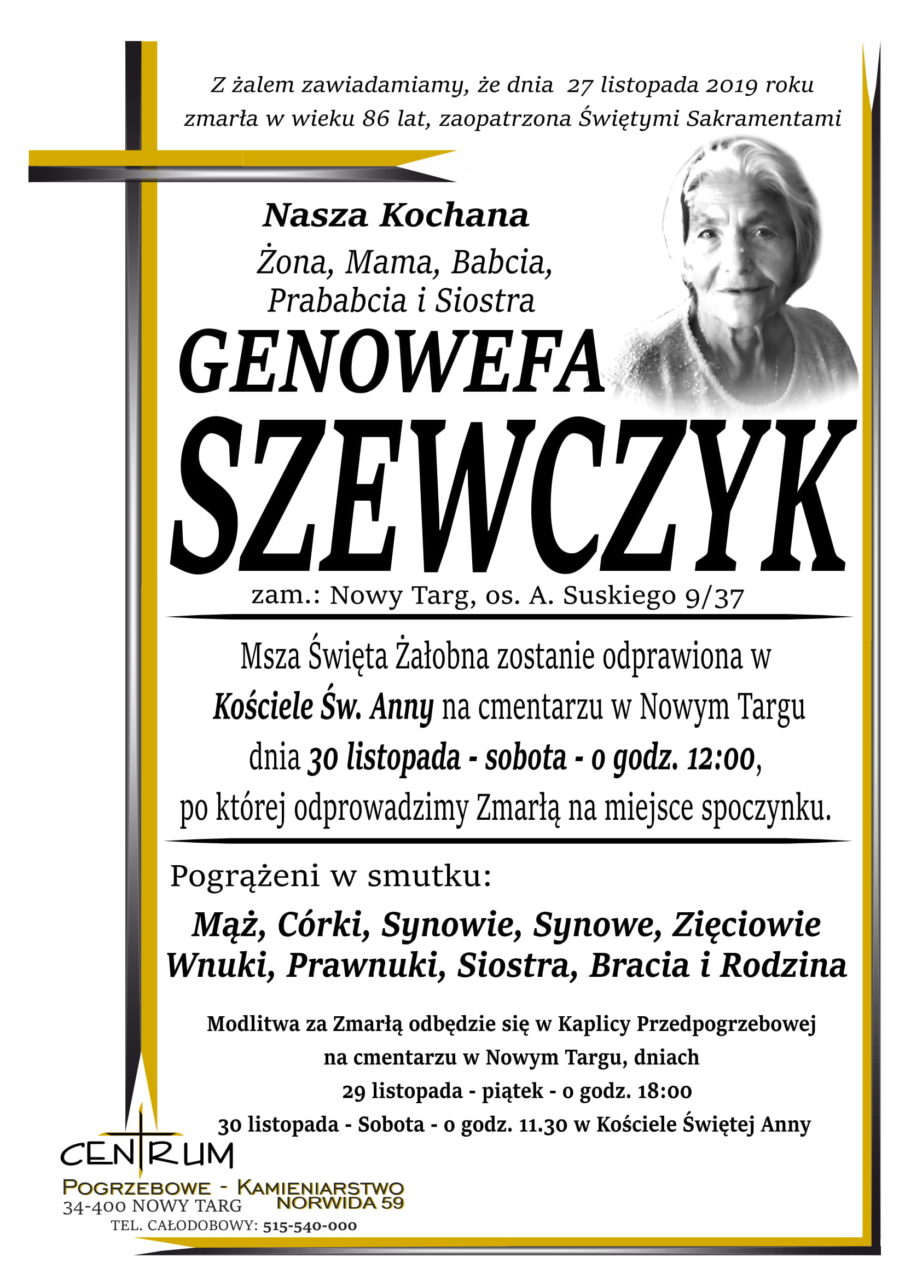 Genowefa Szewczyk