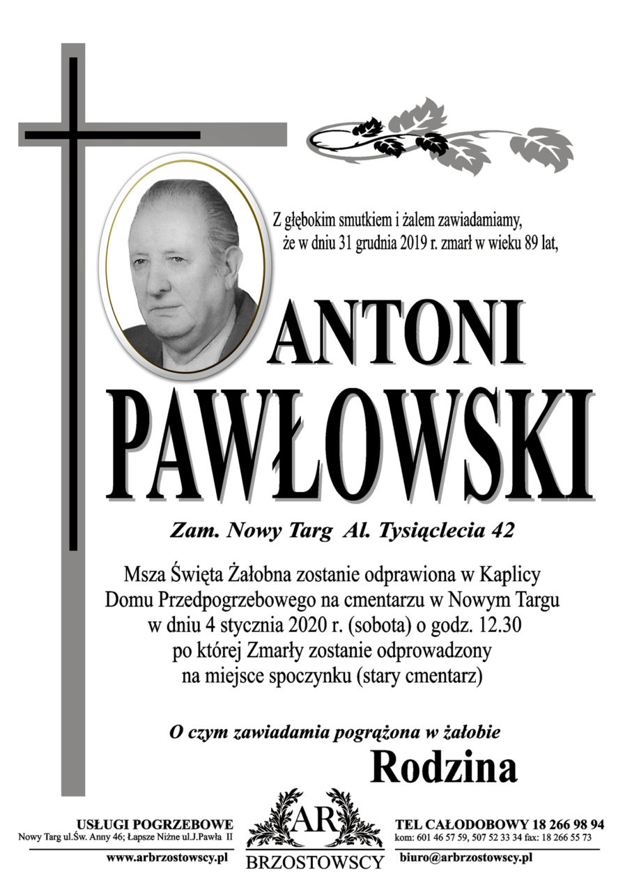 Antoni Pawłowski