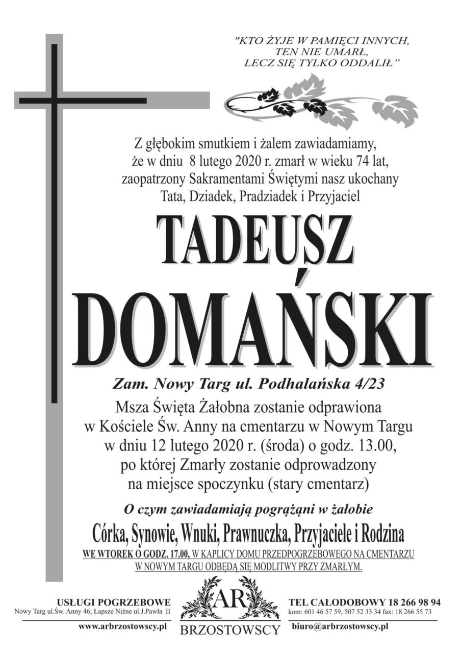 Tadeusz Domański