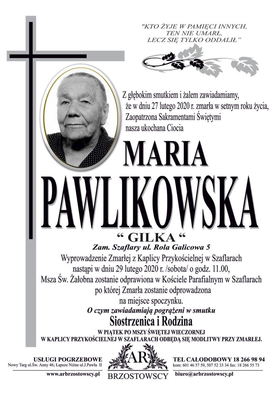 Maria Pawlikowska