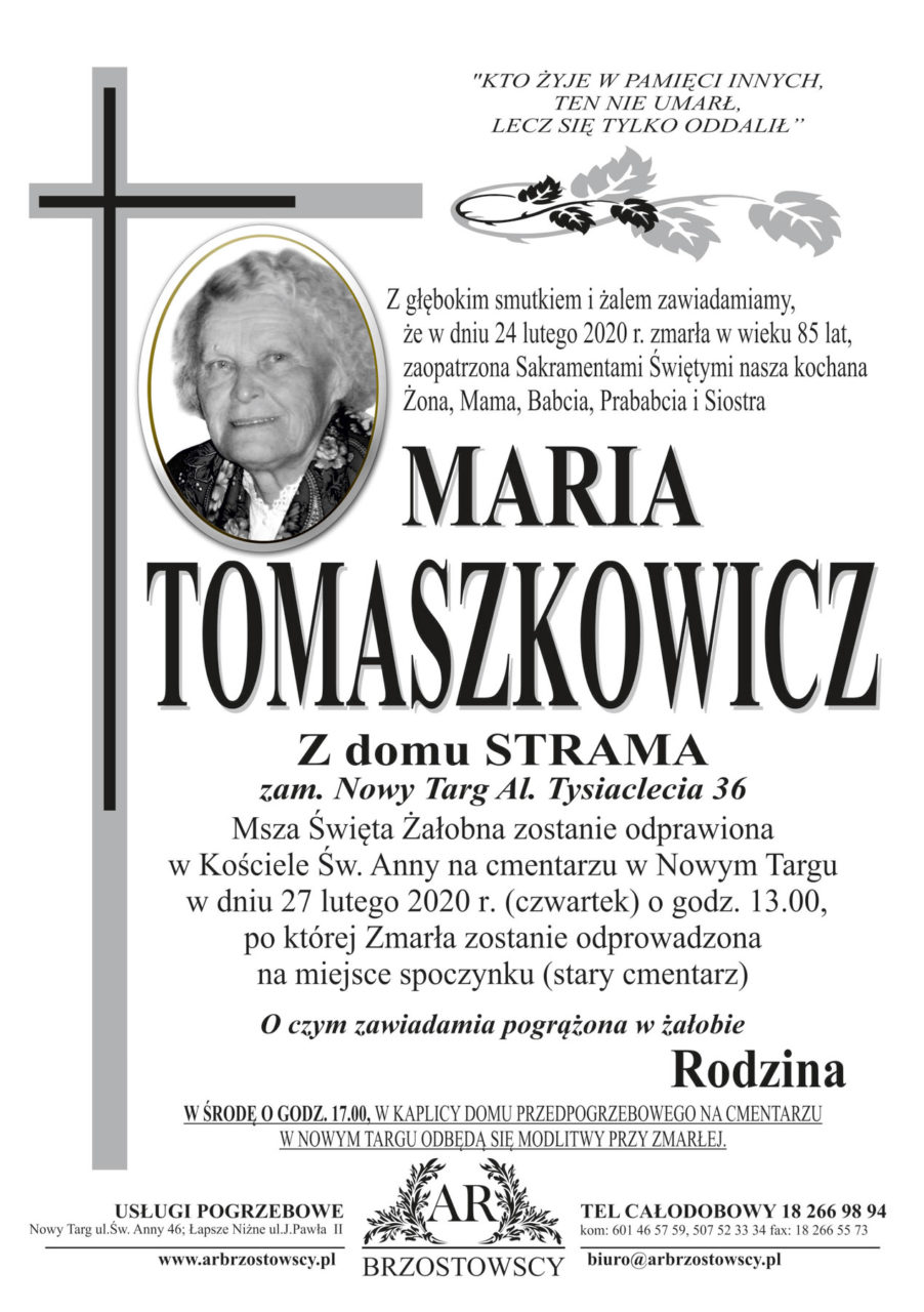 Maria Tomaszkowicz