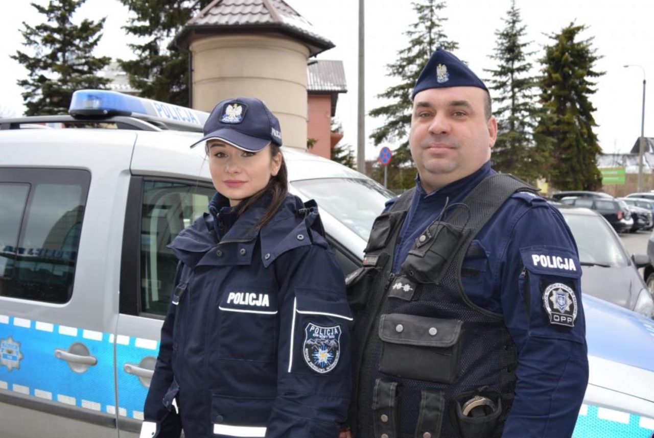Nowotarscy Policjanci ze wsparciem funkcjonariuszy z Krakowa