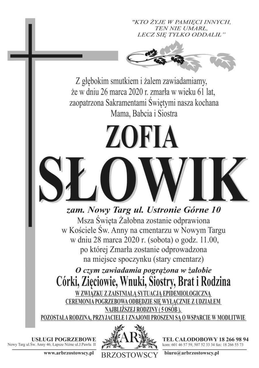 Zofia Słowik