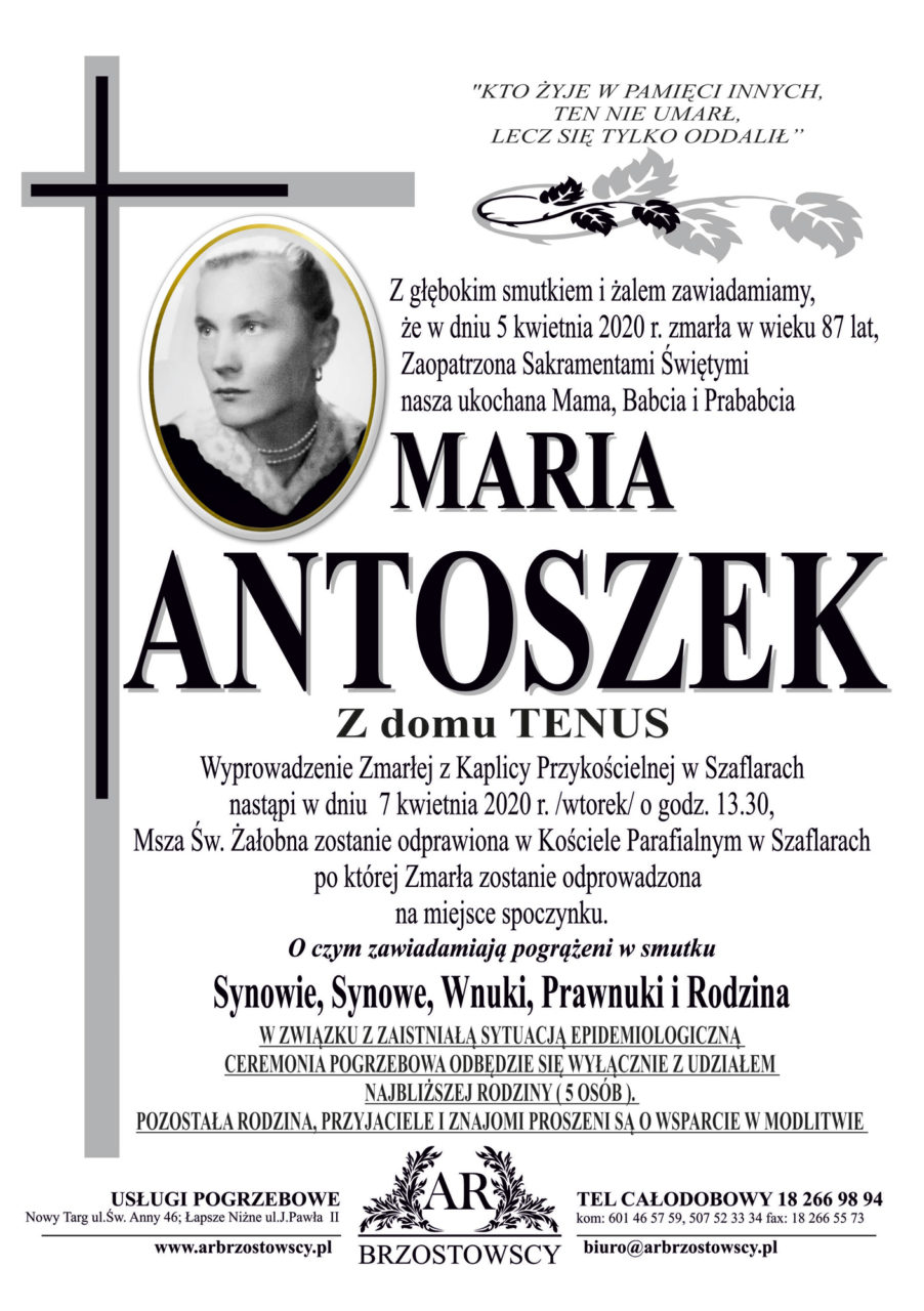 Maria Antoszek