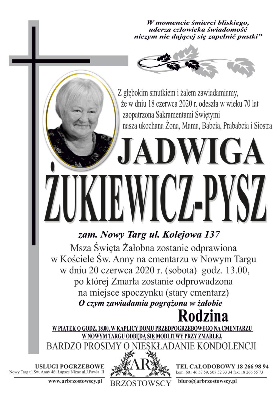 Jadwiga Żukiewicz-Pysz