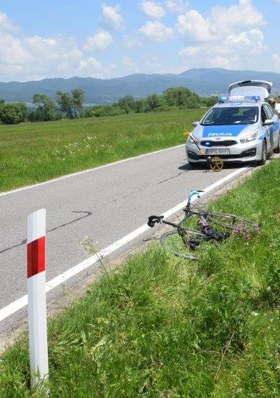 Niebezpieczne zdarzenie z udziałem rowerzystów - policja podaje szczegóły