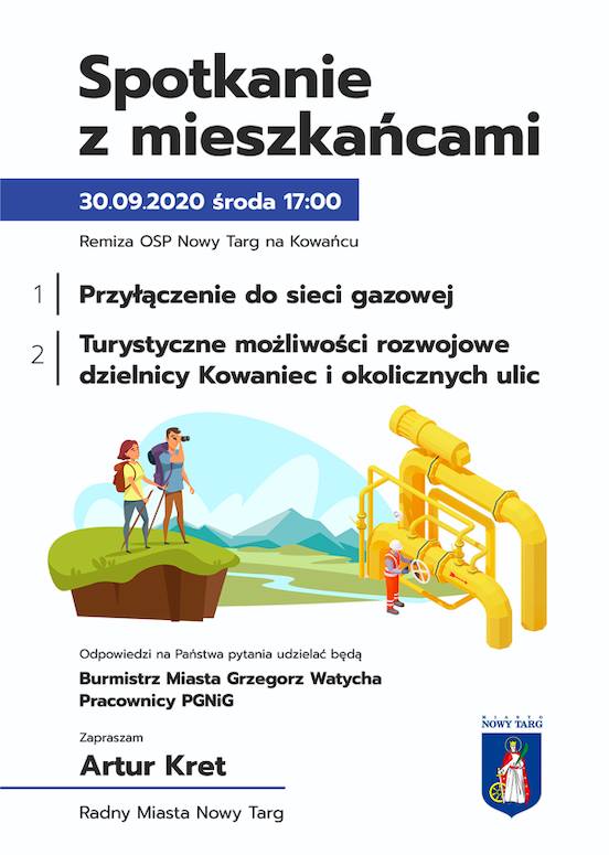 Spotkanie z mieszkańcami ul. Kowaniec i os. Szuflów w sprawie rozbudowy sieci gazowej