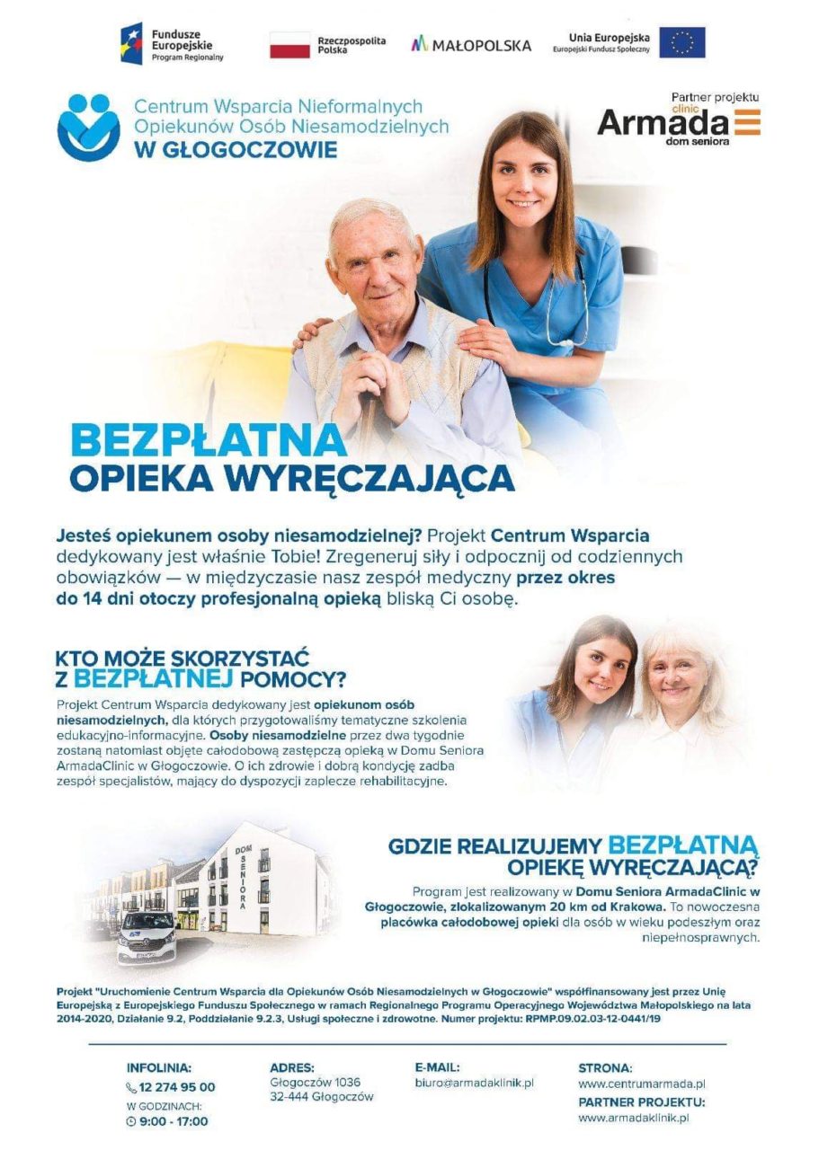 Bezpłatna opieka wyręczająca