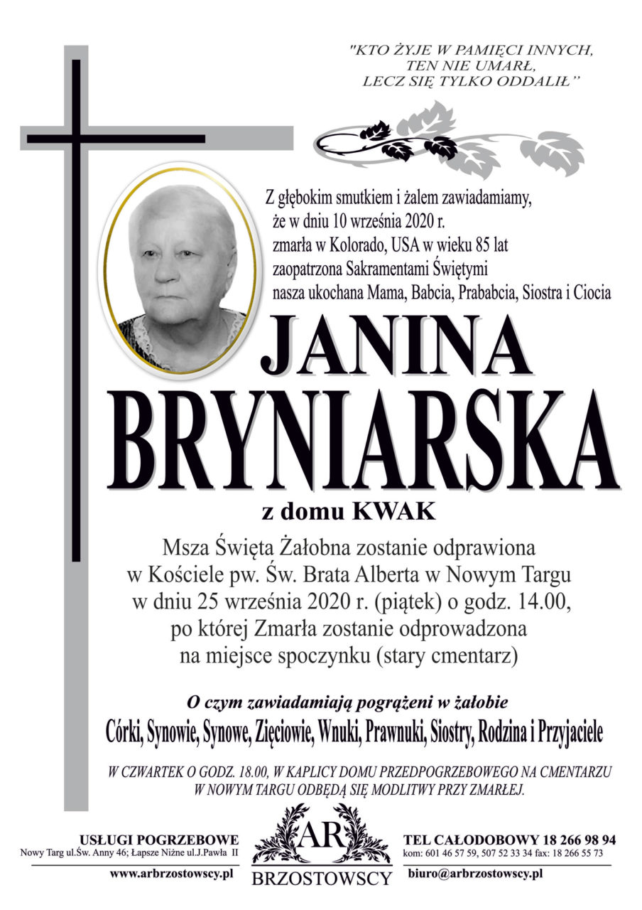 Janina Bryniarska