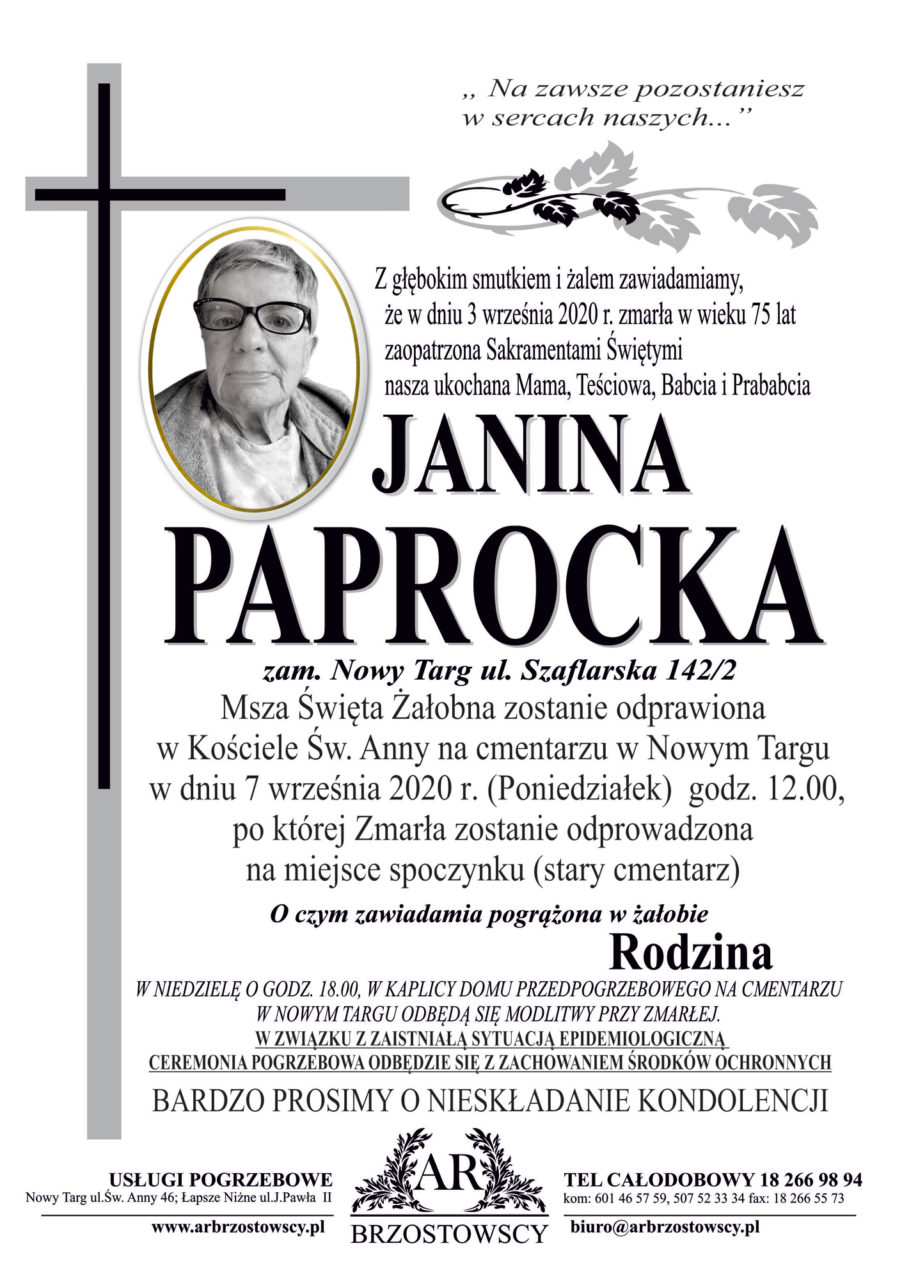 Janina Paprocka