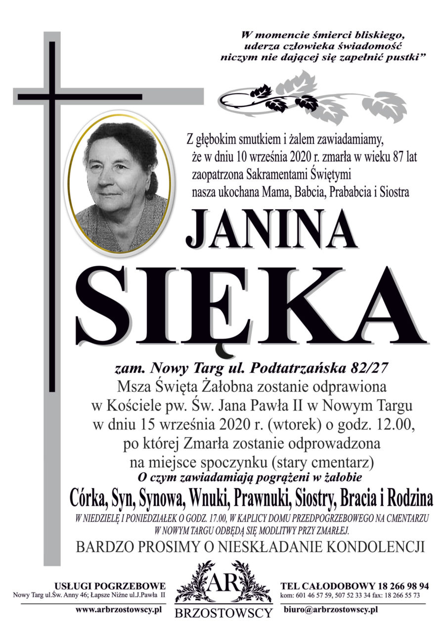 Janina Sięka