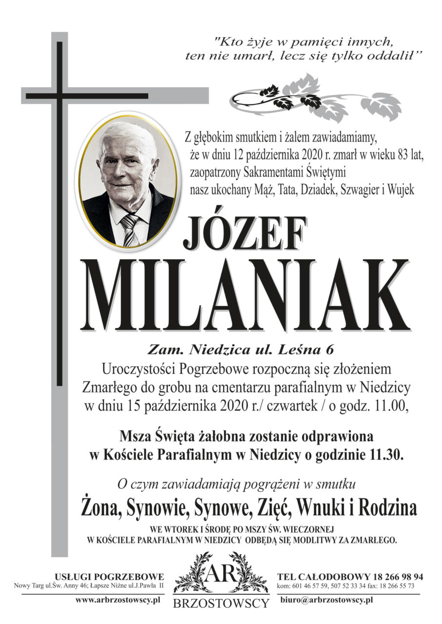 Józef  Milaniak