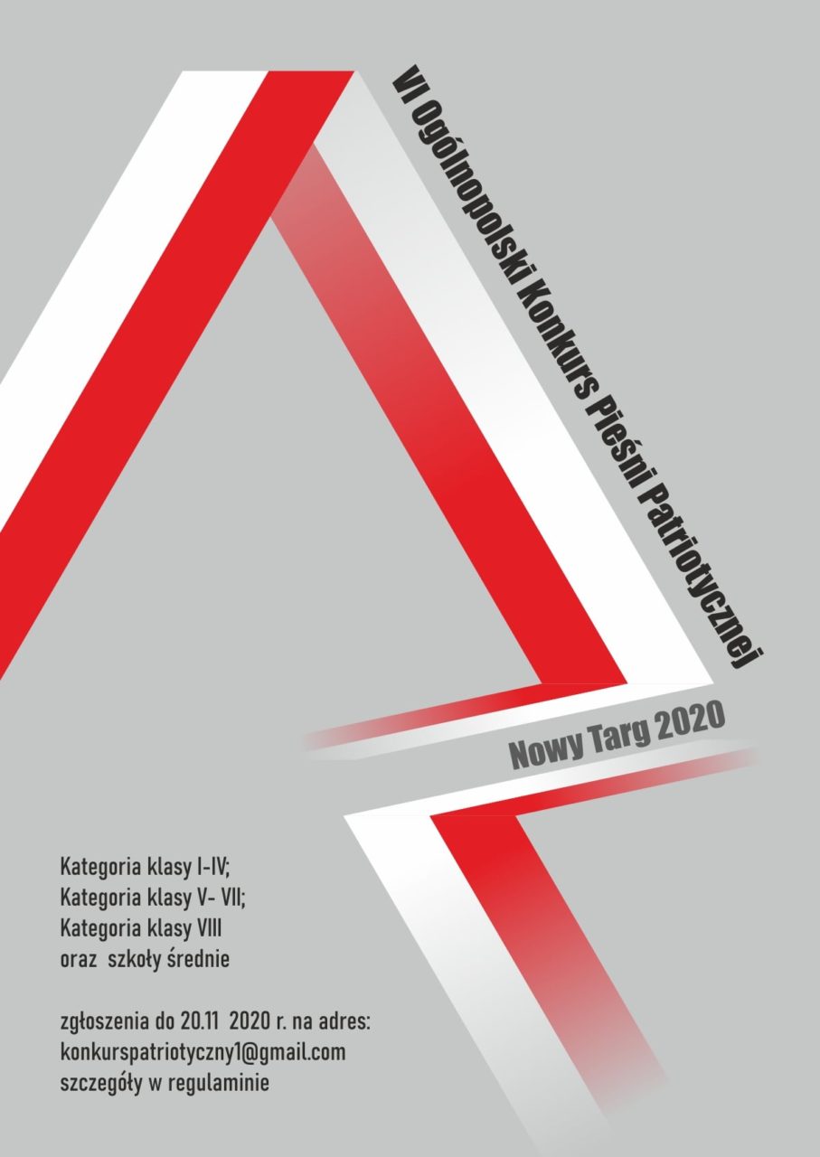 VI Ogólnopolski Konkurs Pieśni Patriotycznej Nowy Targ 2020