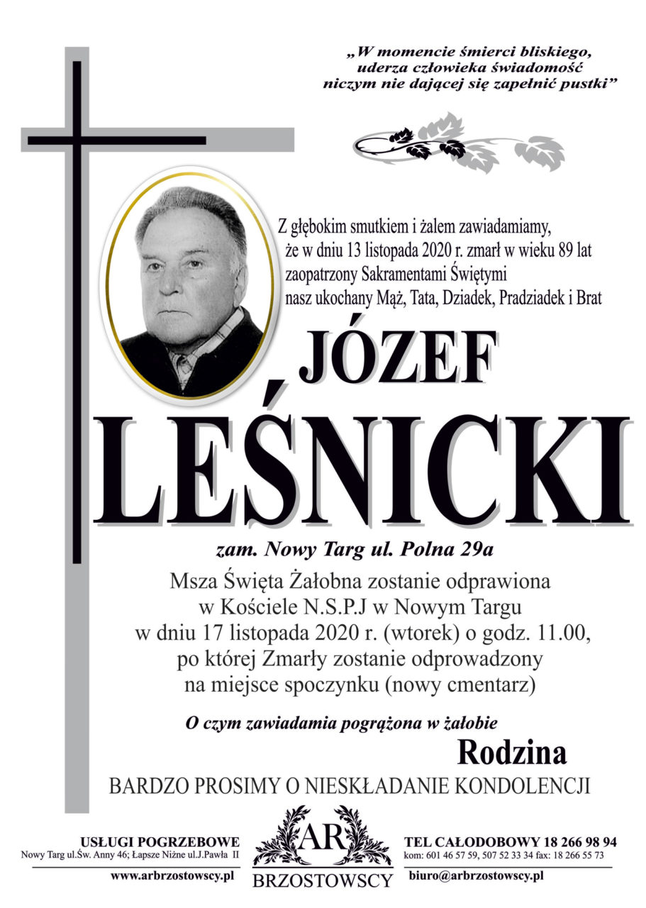 Józef Leśnicki