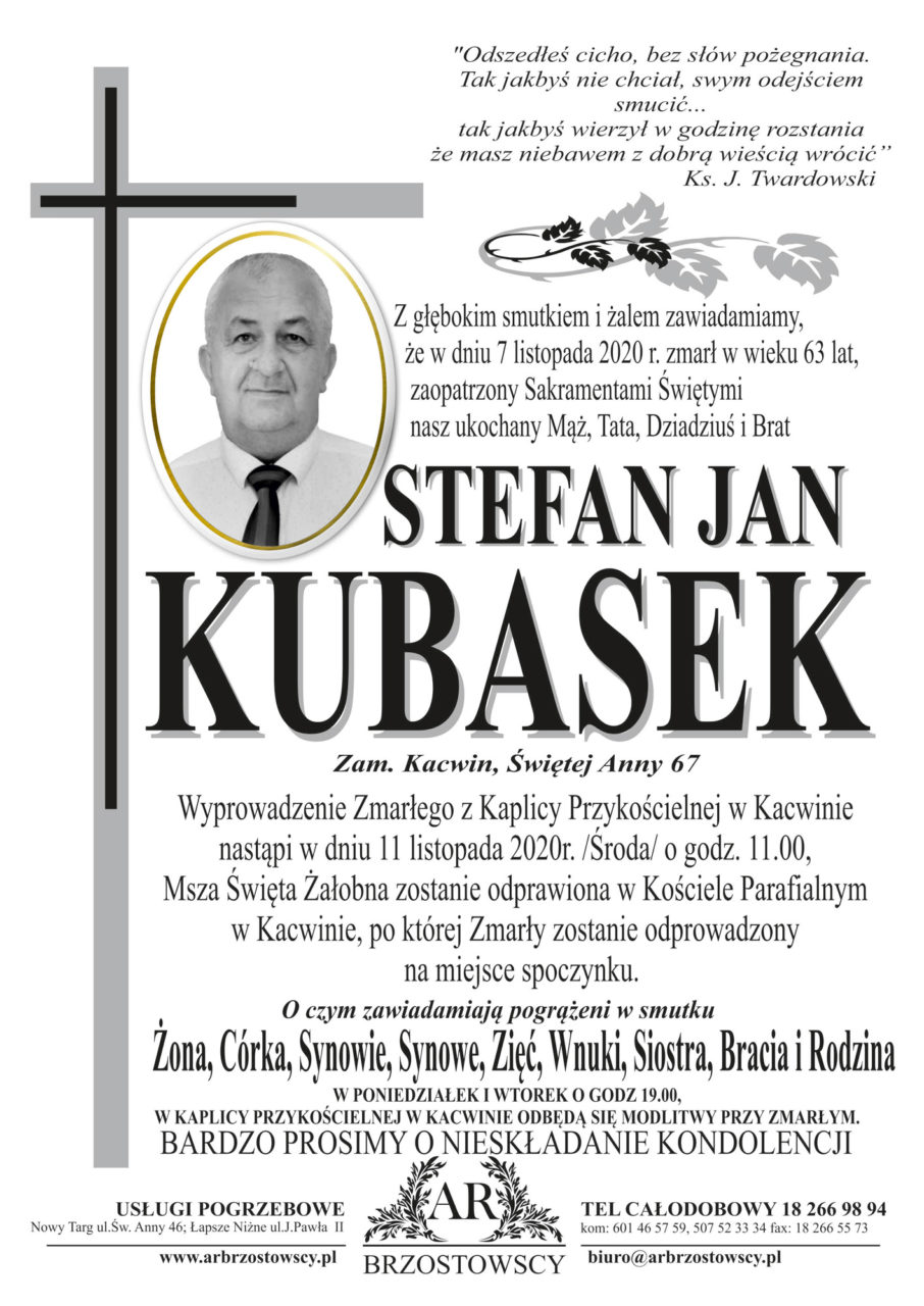 Stefan Jan Kubasek