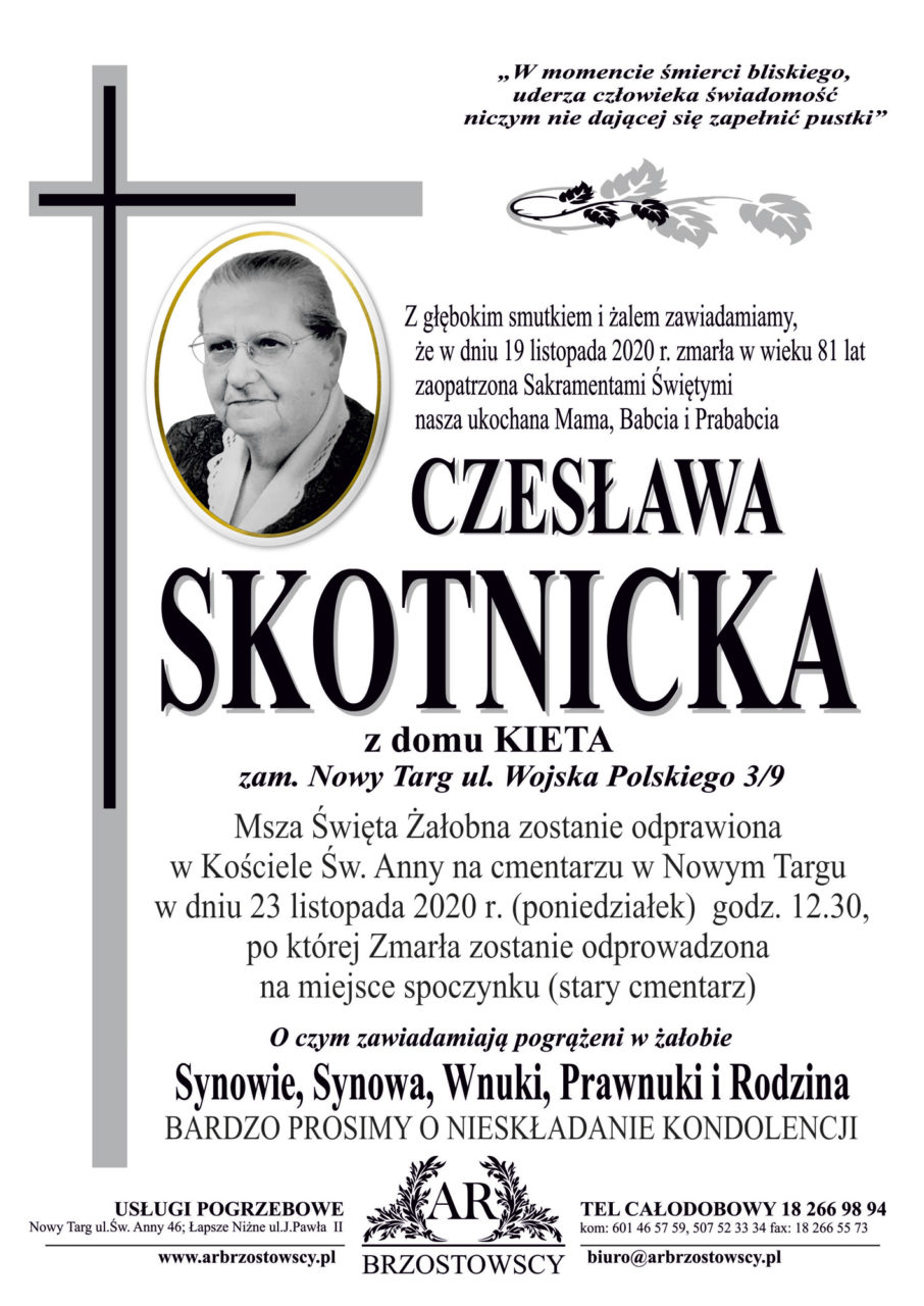 Czesława Skotnicka