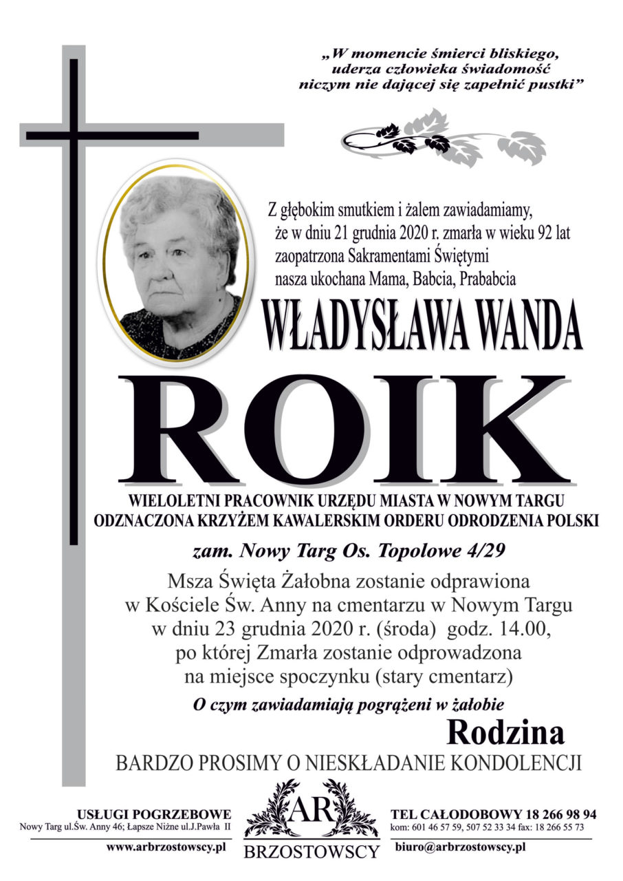 Władysława Wanda Roik
