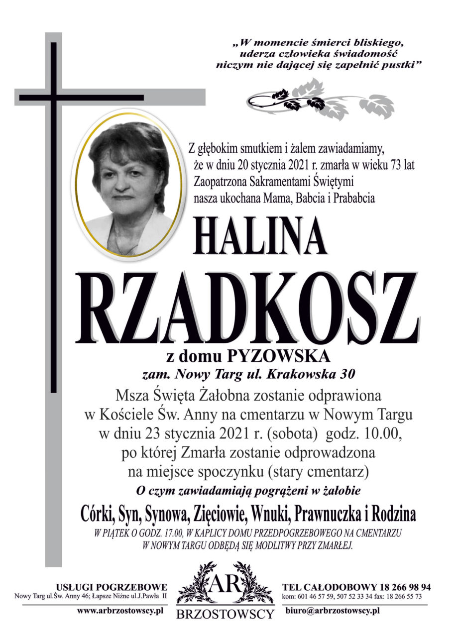 Halina Rzadkosz