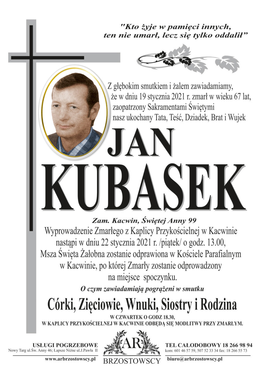 Jan Kubasek