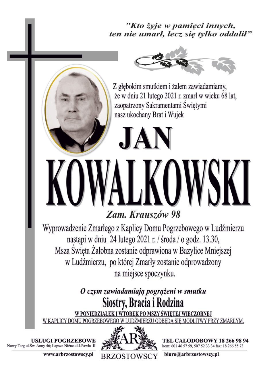 Jan Kowalkowski