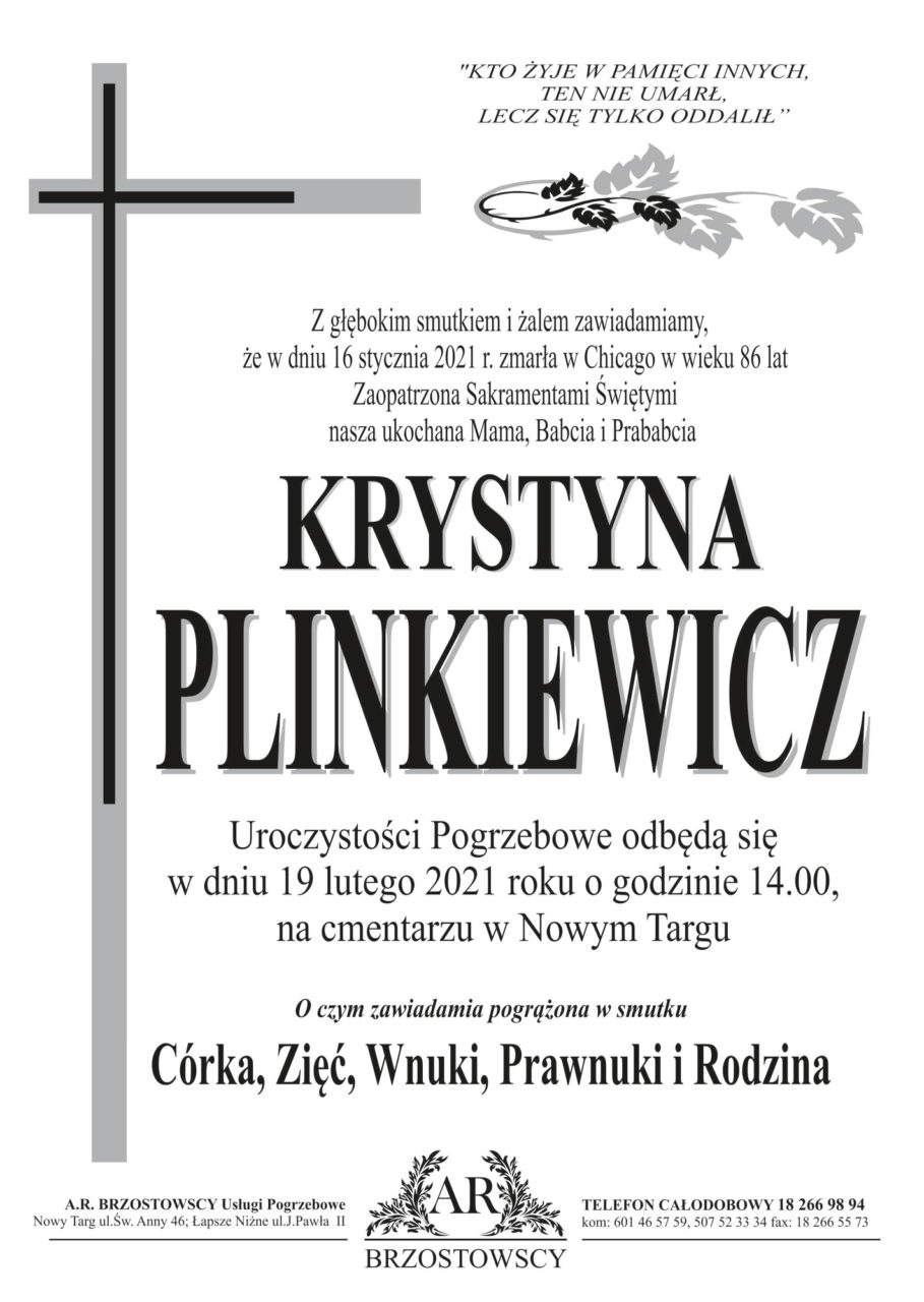 Krystyna Plinkiewicz
