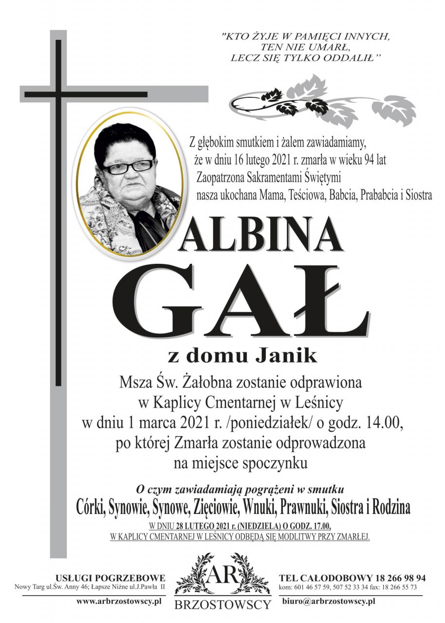 Albina Gał