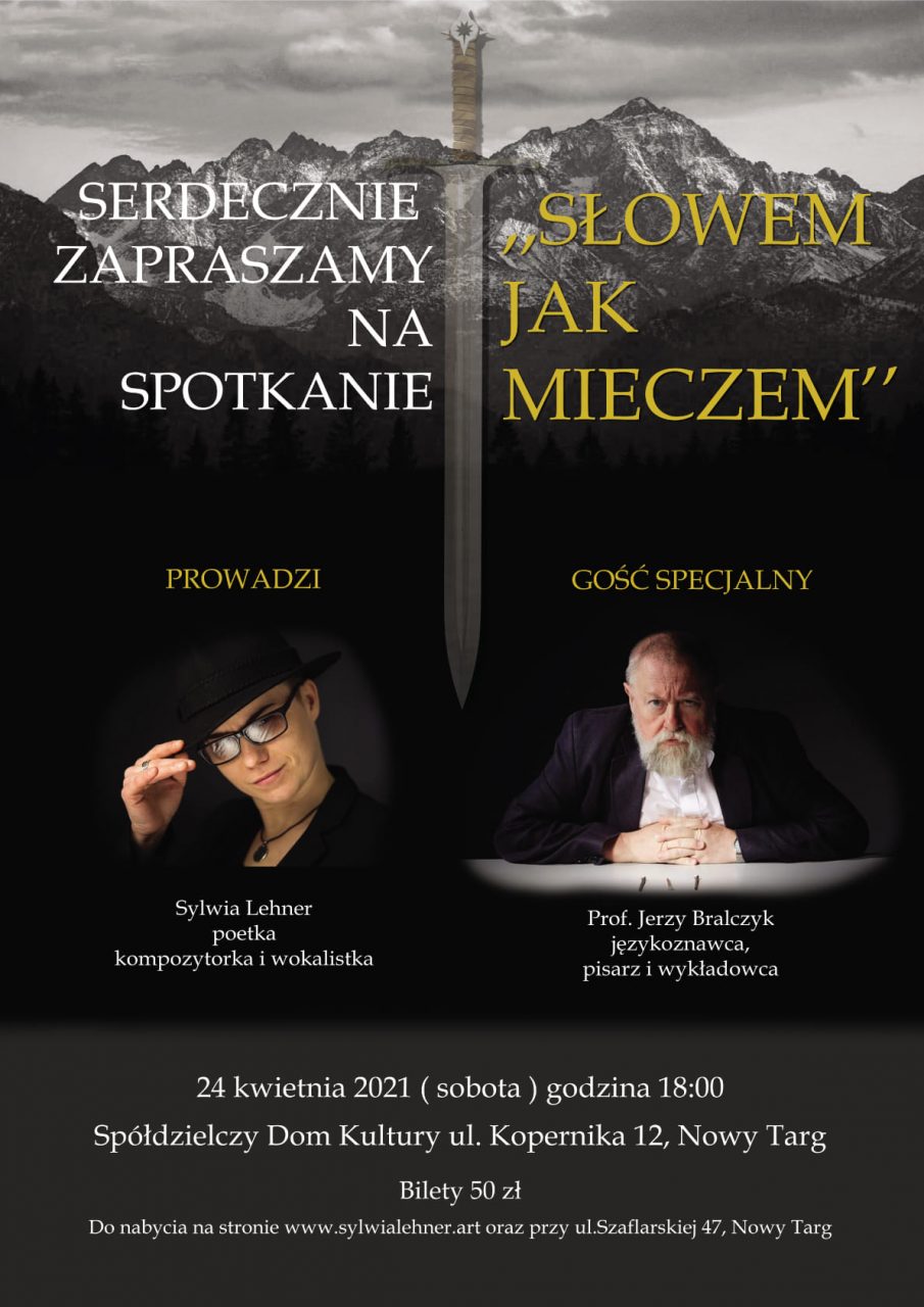 Spotkanie z prof. Jerzym Bralczykiem - w kwietniu w SDK w Nowy Targu