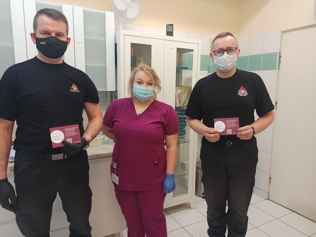 Rozpoczęły się szczepienia strażaków przeciw COVID-19