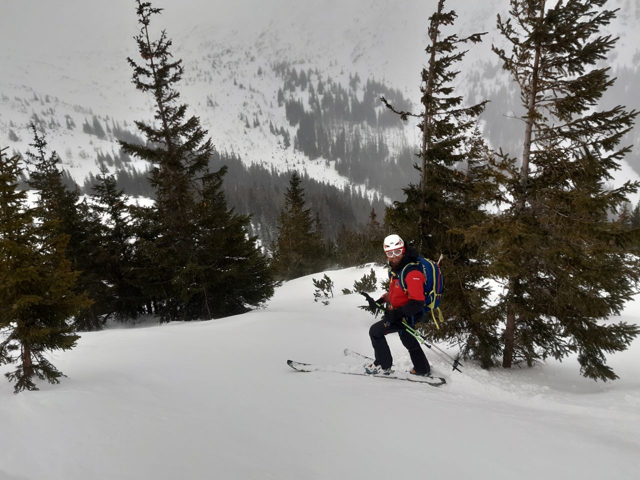 Ratownicy GOPR na skitourach