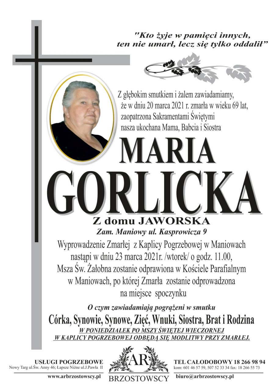 Maria Gorlicka