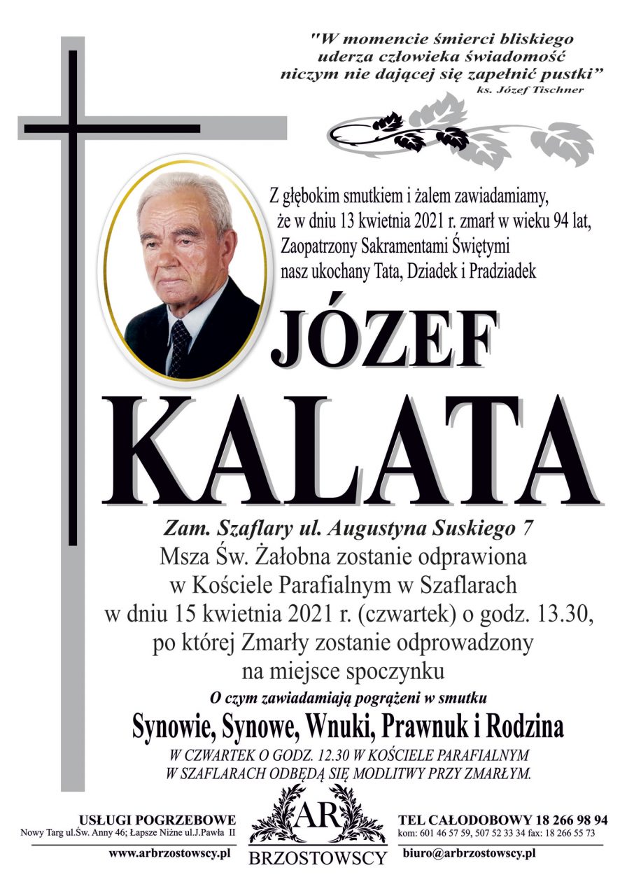 Józef  Kalata