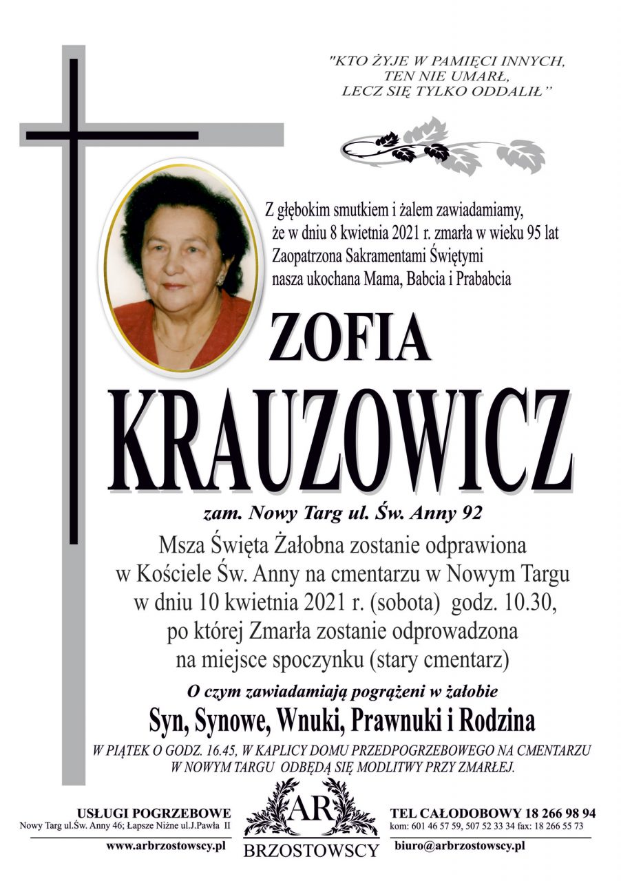 Zofia Krauzowicz