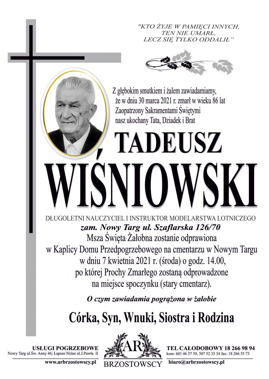 Tadeusz Wiśniowski