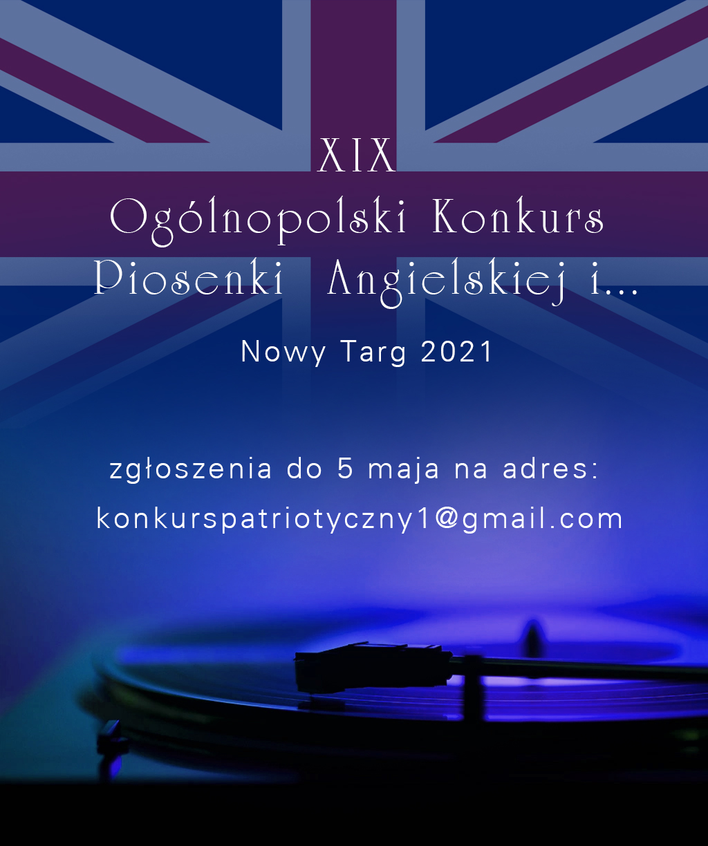 XIX Ogólnopolski Konkurs Piosenki Angielskiej i ...