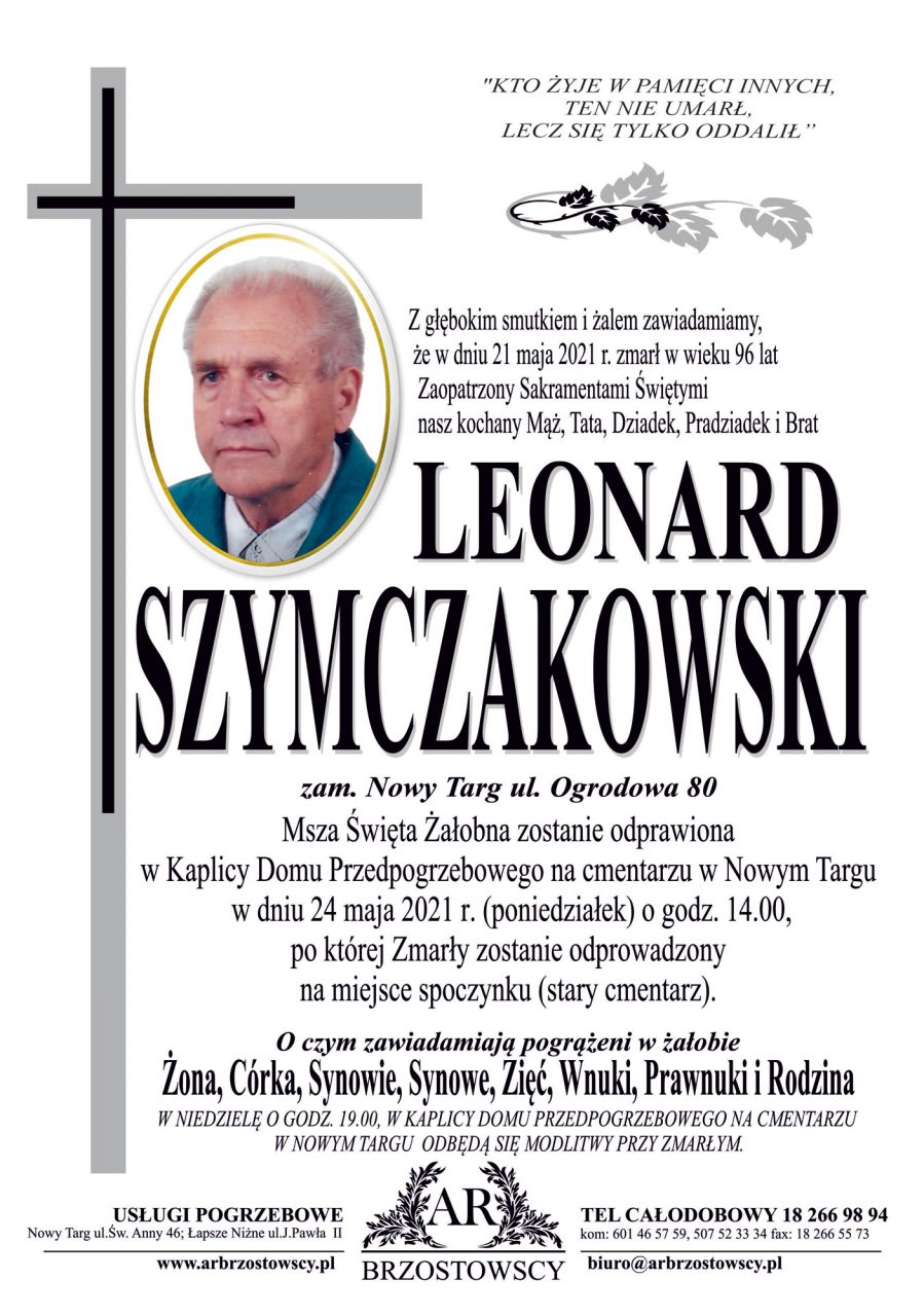 Leonard Szymczakowski