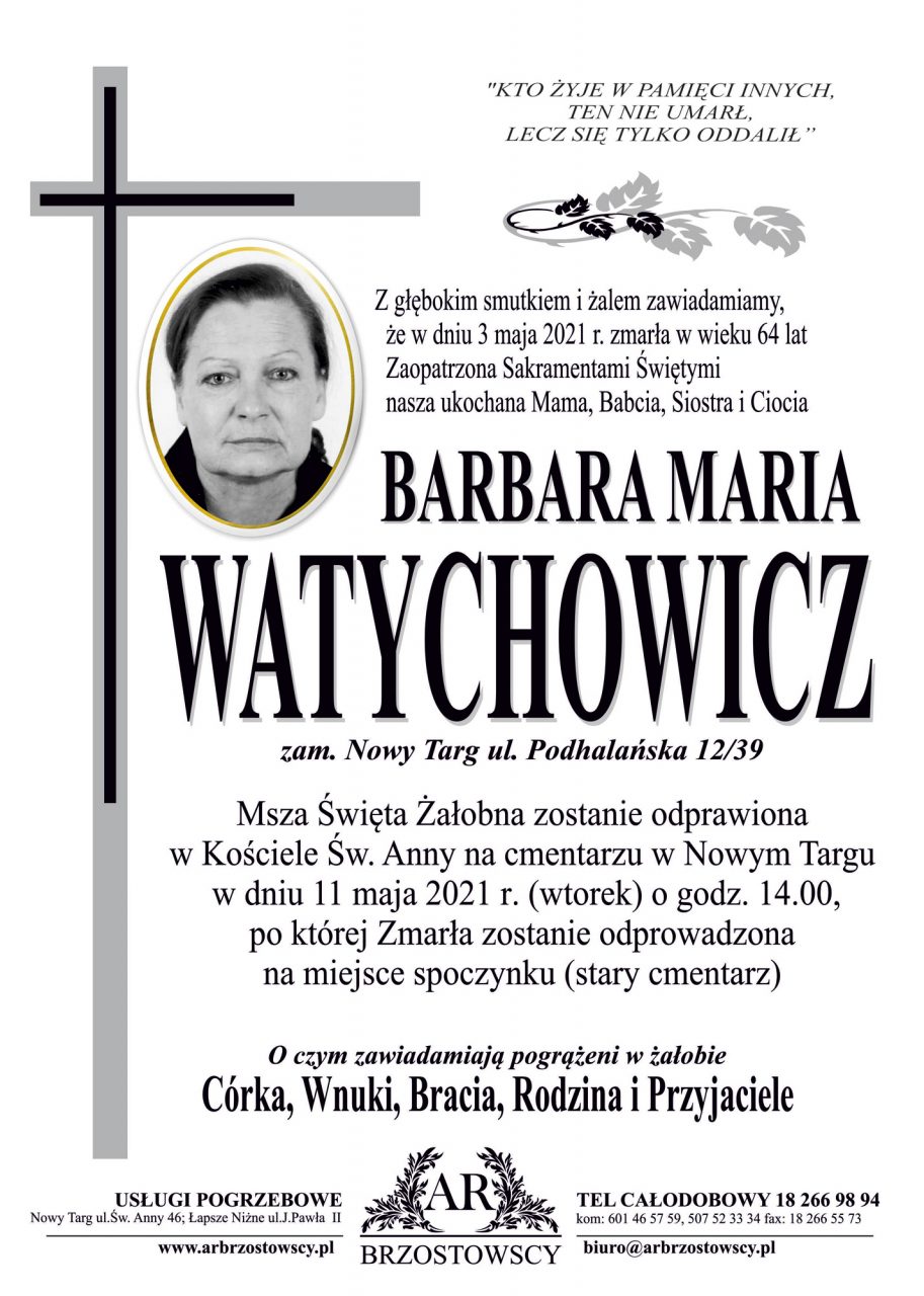 Barbara Maria Watychowicz