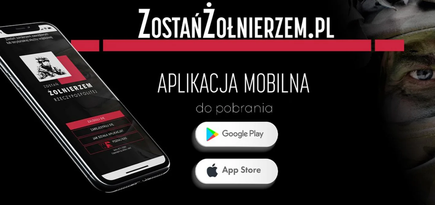 aplikacja mobilna ZOSTAŃ ŻOŁNIERZEM