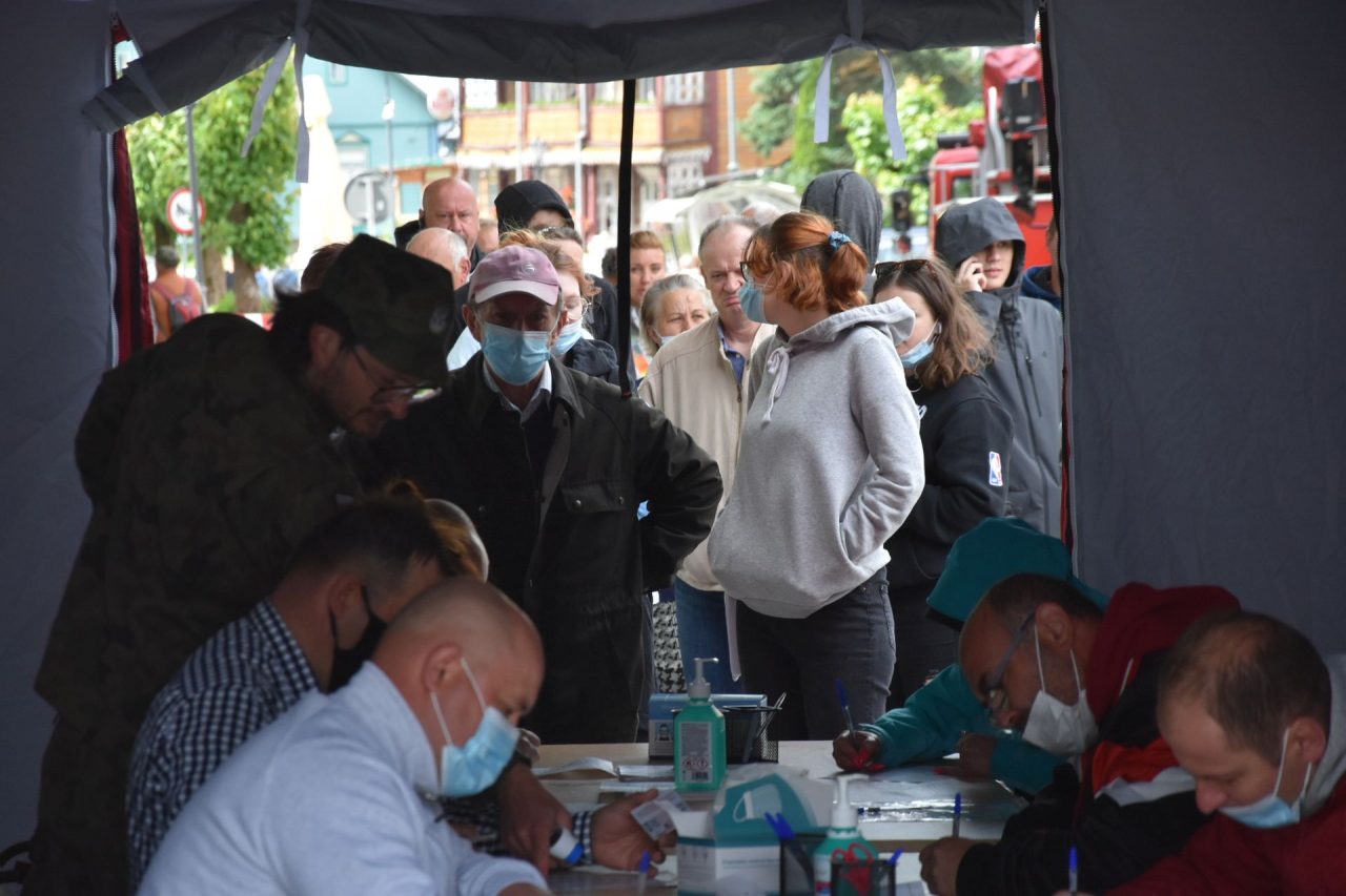 Weekendowa akcja szczepień wzbudziła ogromne zainteresowanie Małopolan i turystów